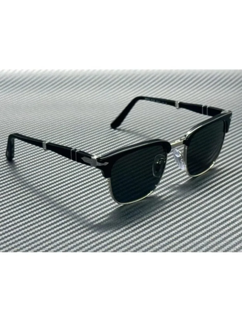 New Persol Men Black Sunglasses 50-21-140